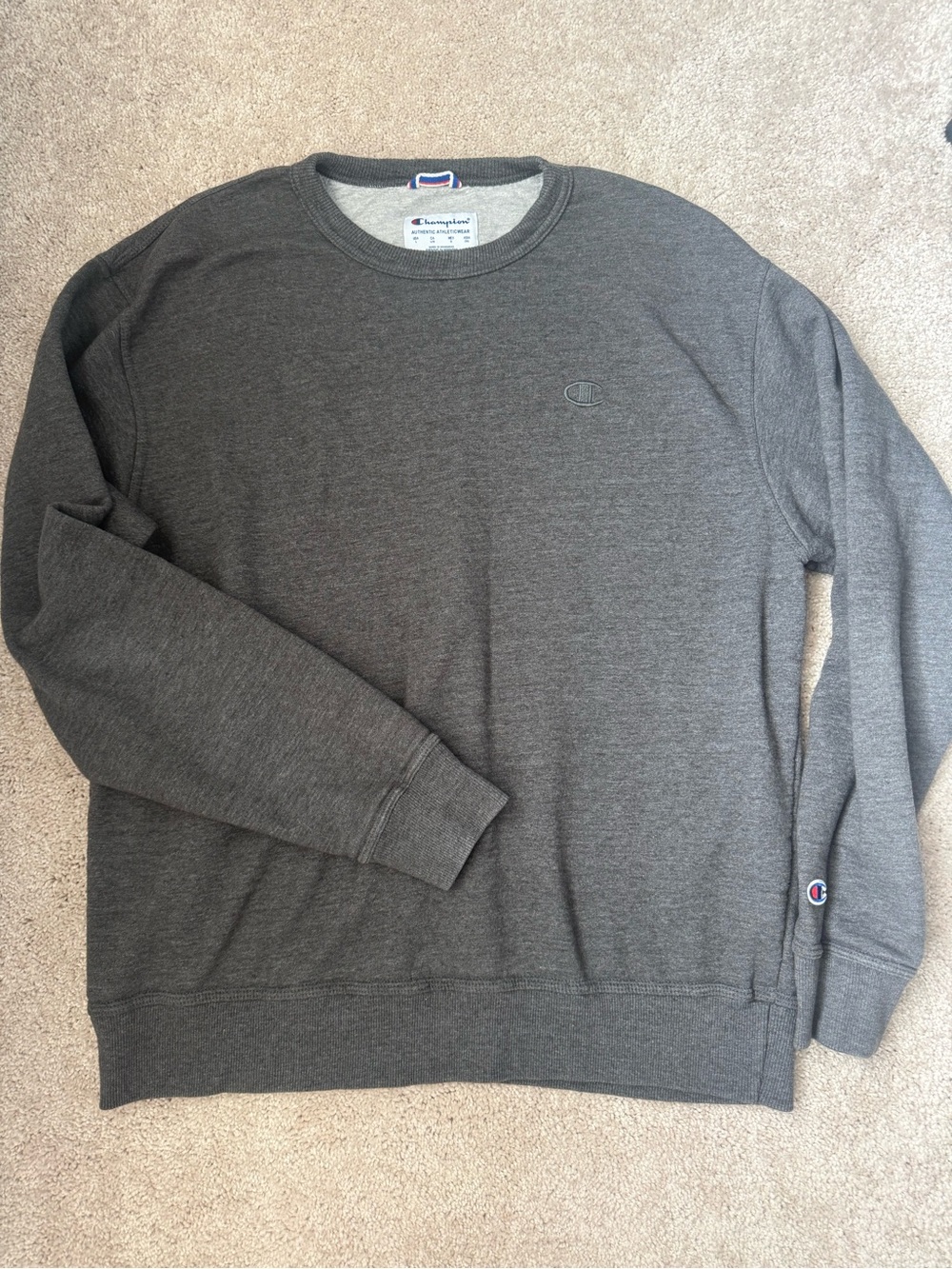 Champion Crewneck Sweatshirt - Dark Gray